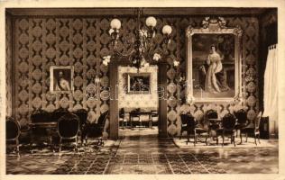 Zirc, Királyszoba az apátságban, belső (EK)