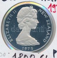Új-Zéland 1975. 1$ Cu-Ni "II. Erzsébet" T:PP New Zealand 1975. 1 Dollar Cu-Ni "Elizabeth II" C:PP