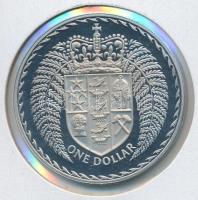 Új-Zéland 1975. 1$ Cu-Ni "II. Erzsébet" T:PP
New Zealand 1975. 1 Dollar Cu-Ni "Eliza...