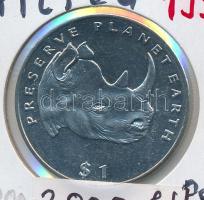 Eritrea 1994. 1$ Cu-Ni "Föld megóvása" T:1
Eritrea 1994. 1 Dollar Cu-Ni "Reserve Pla...