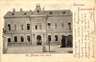 Komárom, Komárno; Gróf Majláth féle iskola / school