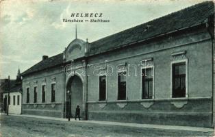 Királyhelmec, Helmec, Kralovsky Chlumec; Városháza / town hall  (EK)