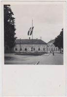 cca 1920-1930 Kőszeg, Országzászló, hátoldalon feliratozva, 9x6 cm