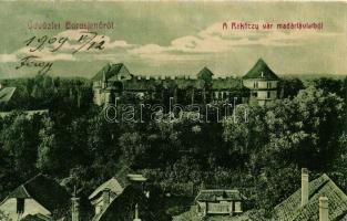 Borosjenő, Ineu; a Rákóczi vár madártávlatból / castle (EB)