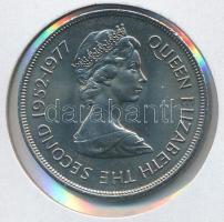 Falkland-szigetek 1977. 50p Cu-Ni "II. Erzsébet ezüst jubileuma" T:1,1-
Falkland Islands ...