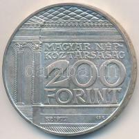 1977. 200Ft Ag "Nemzeti Múzeum" T:BU Adamo EM55