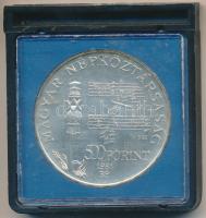 1981. 500Ft Ag "Bartók Béla" MNB tokban T:BU