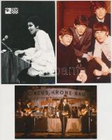 Beatles fotók, fotólapok, 2db+ Rhoda Scott orgonista fotó, összesen 3db, 15x10cm