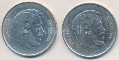 1947. 5Ft Ag "Kossuth" (2x) T:2-,3