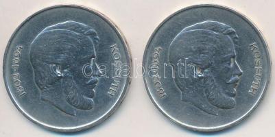 1947. 5Ft Ag "Kossuth" (2x) T:2-,3