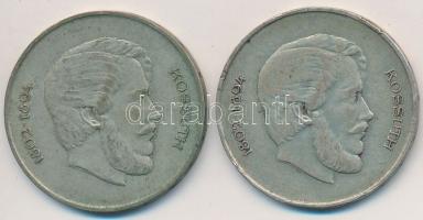 1947. 5Ft Ag "Kossuth" (2x) T:2-,3