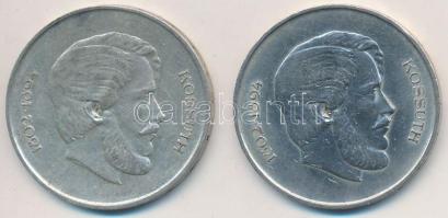 1947. 5Ft Ag "Kossuth" (2x) T:2-,3