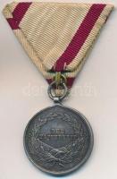 1914. "Ferenc József II. osztályú Ezüst Vitézségi Érem" peremen jelzett Ag kitüntetés nem ...