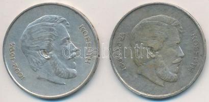 1947. 5Ft Ag "Kossuth" (2x) T:2-,3