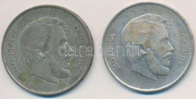 1947. 5Ft Ag "Kossuth" (2x) T:2-,3