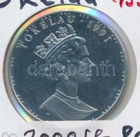 Tokelau-szigetek 1991. 5$ Cu-Ni "Pearl Harbour" T:P Tokelau Islands 1991. 5 Dollars Cu-Ni "Pearl Harbour" C:P