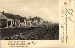 Móricföld, Maureni; Fő út / main street