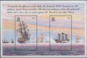 200th anniversary of Trafalgar battle block, Trafalgar-i tengeri csata 200. évfordulója blokk