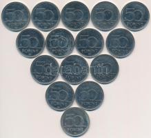 2004-2007. 50Ft (15x) emlékkiadások T:2