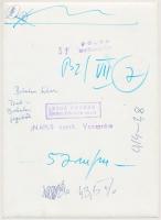 Vida Andárs: Jégtömb kiemelése a Balaton jegéből, pecséttel jelzett fotó, 13x18 cm