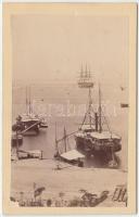 cca 1860 Amerikai fregattok / cca 1860 American fregatts  7x11 cm