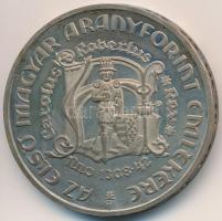 1978. 200Ft Ag "Első magyar aranyforint" T:PP patina Adamo EM56