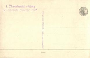 Ungvár, Uzhorod; I. Zivnostenska vystava / Trade expo, photo