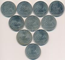 NDK 1972A 10M "Buchenwald" (10x) T:2 GDR 1972A 10 Mark "Buchenwald" (10x) C:XF