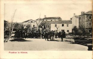 Klimno, Klimne; kikötő, tér / port, square