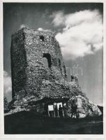 Csesznek, várrom, jelzetlen fotó, 24x18 cm