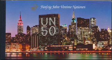 50th anniversary of UNO stamp-booklet, 50 éves az ENSZ bélyegfüzet