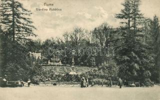 Fiume, Giardino Pubblico; Federico Cretich / park