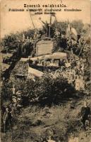 Báziás, Kossuth emléktábla felavatása; felállították az államvasutak törzsalkalmazottai / inauguration of the monument  (EK)