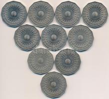 Ausztrália 1977. 50c "Ezüst jubileum" (10x) T:1-,2
Australia 1977. 50 Cents "Silver ...