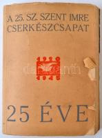 Golenszky Kandid Dr.(szerk.): A 25. sz. Szent Imre cserkészcsapat 25 éve. Bp., 1945, Egyetemi Nyomda. Kiadói papírkötés, kissé kopott állapotban.