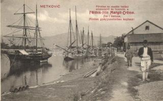 Metkovic, Kikötő, Margit Creme reklám / port