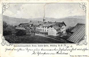 Stössing, Haushaltungsschule Franz Josefs-Heim / Housekeeping school, Art Nouveau (EK)