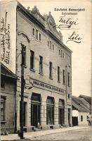 Somorja, Samorín; fogyasztási és értékesítő szövetkezet, kiadja Fiedler József / cooperative shop