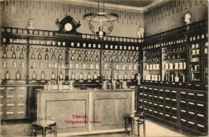 Vasvár, gyógyszertár belső (EK)