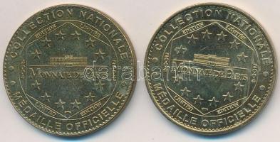 Franciaország DN "Párizsi Pénzverde / Hadtörténeti Múzeum + Notre Dame" Cu turista zsetono...