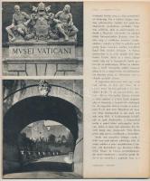 1940 Vatikánváros, képekkel illusztrált ismeretterjesztő füzet