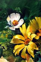 Fassel L'ousa Ferenc (1915-2009): Csendélet. Olaj, farost jelzett, keretben, 50×70 cm