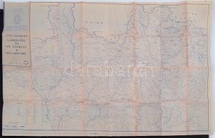 1986 Lamosangu-Mt. Everest térkép / Trekking map of the Mount Everest 100x70 cm