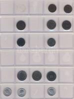 Hagyaték gyűjtemény Rómától napjainkig benne jobbak, többek között 53db Ag vegyes minőségben  érembe...