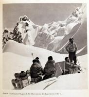 Herrligkoffer, Karl M.: Der letzte Schritt zum Gipfel. Kampf und Sieg im Himalaya. Reutlingen, 1958,...