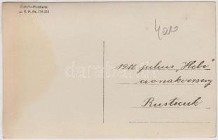 1916 Hebe gőzös Ruse városánál / SS Hebe at Ruse (Ruschuk), photo (fl)