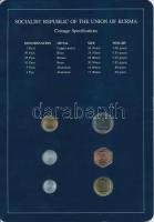 Burma/Mianmar 1966-1986. 1p - 1K 6xklf db, forgalmi szett felbélyegzett kartonlapon T:1
Burma/Myanm...