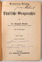 Günther Siegmund: Physische Geographie. Leipzig, 1901. Göschen. Egészvészon kötésben / In full linen...