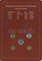 Szudán 1983. 1p - 20p 5xklf db, forgalmi szett felbélyegzett kartonlapon T:1
Sudan 1983. 1 Piastre ...