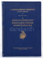 A gyógyszerészet jogszabályainak kompendiuma. Összeáll.: Réthelyi József. Bp., [1926], Athenaeum (A gyógyszerészet tankönyve 4.). Vászonkötésben, jó állapotban.